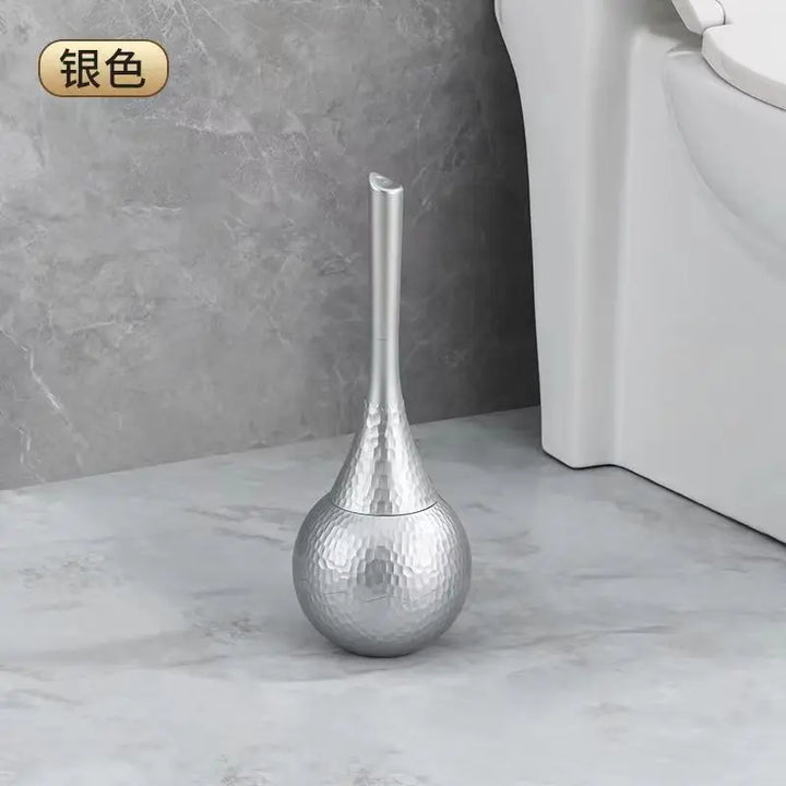 Elegant Gold Toilet Brush Set 10