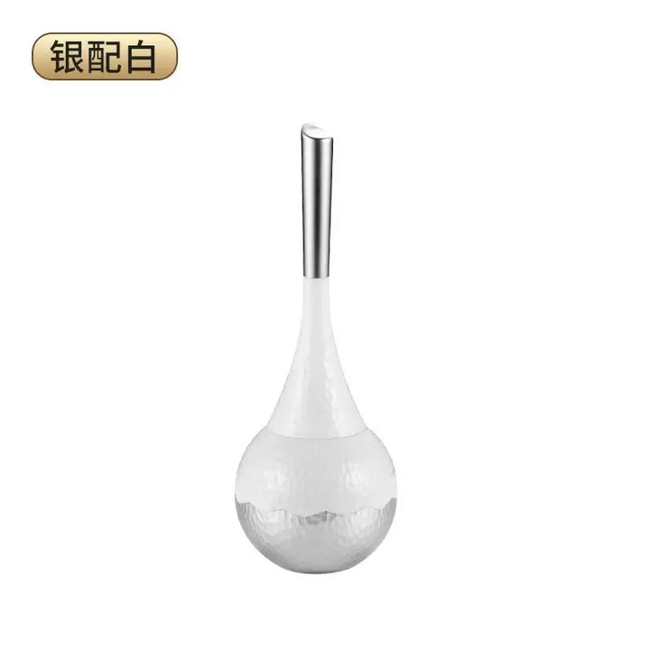 Elegant Gold Toilet Brush Set 11