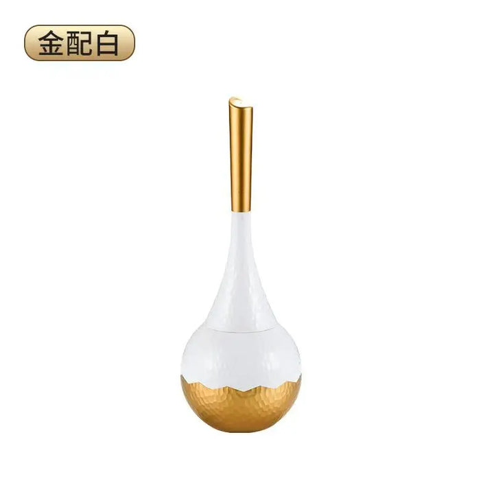 Elegant Gold Toilet Brush Set 6