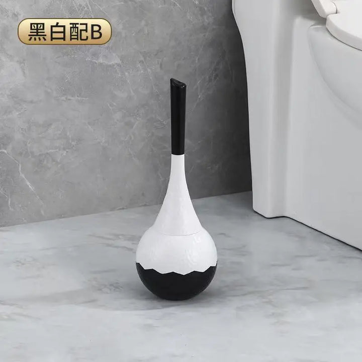Elegant Gold Toilet Brush Set 8