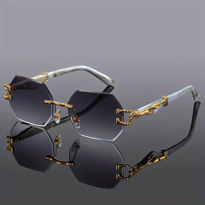 Elegant Hexagonal Sunglasses 1