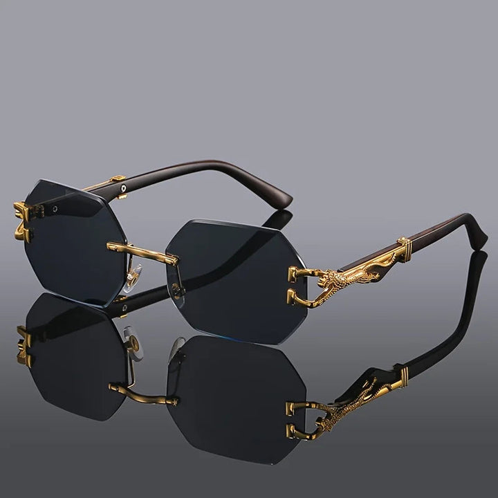 Elegant Hexagonal Sunglasses 1