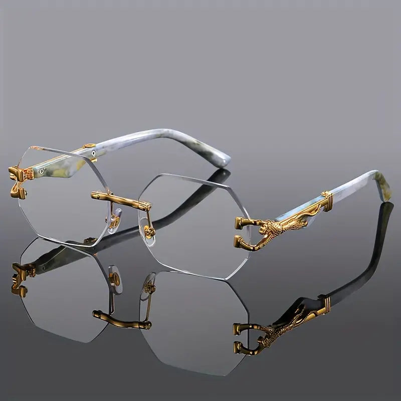 Elegant Hexagonal Sunglasses 5