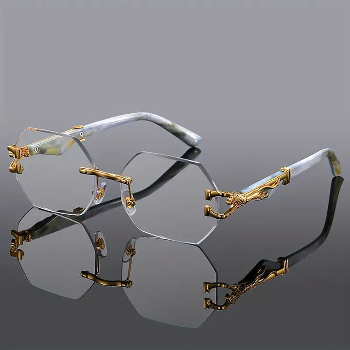 Elegant Hexagonal Sunglasses 5