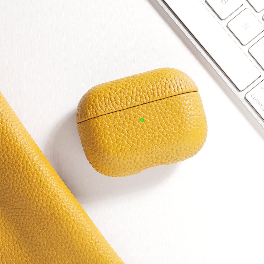 Elegant Leather AirPods Pro Case 13