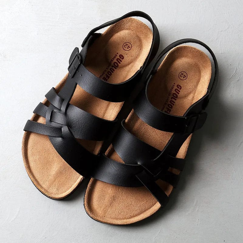 Elegant Leather Outdoor Sandals 0