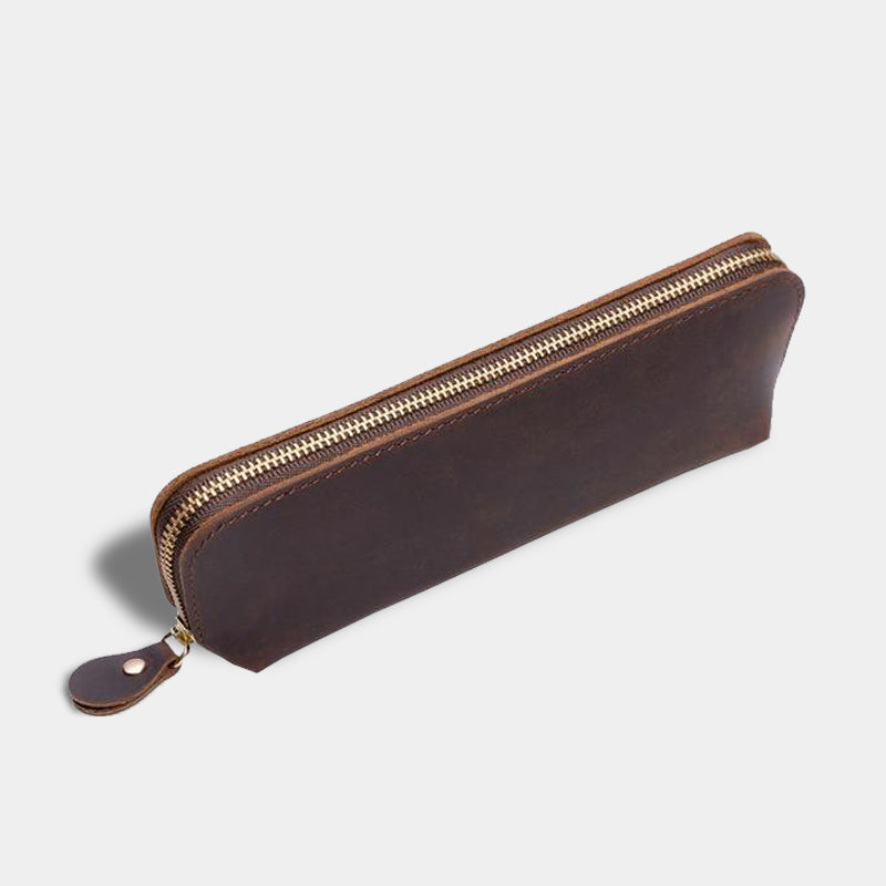 Elegant Leather Pencil Case 1