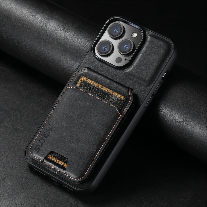 Elegant Leather Wallet Phone Case with Card Holder 6