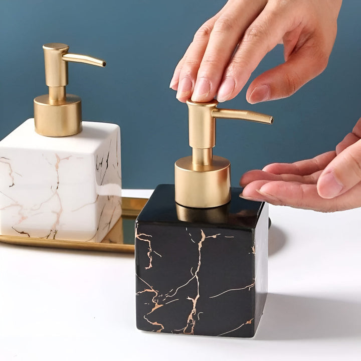 Elegant Marble Hand Soap Dispenser 1
