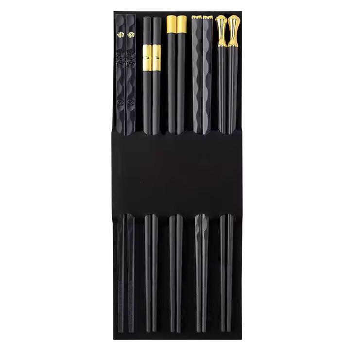 Elegant Metal Chopsticks Set