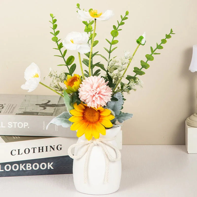 Elegant Plastic Flower Vase 5