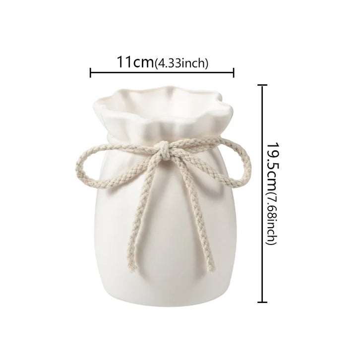 Elegant Plastic Flower Vase 6