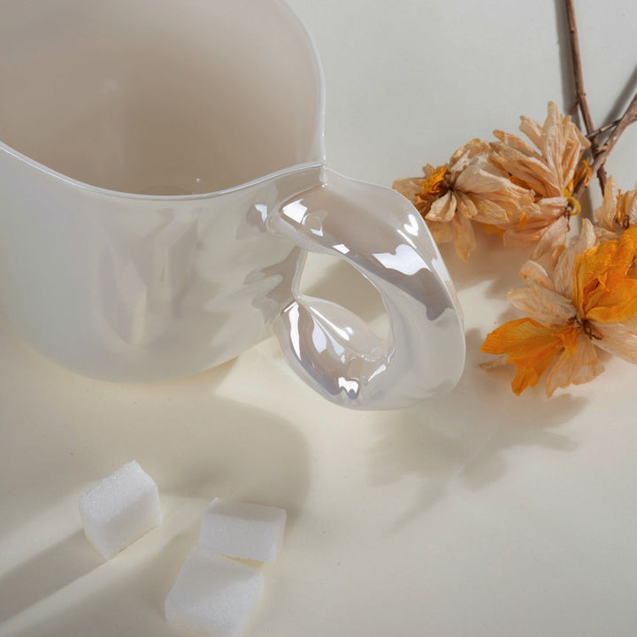 Elegant Porcelain Coffee Mug 3