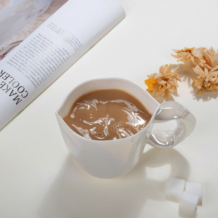 Elegant Porcelain Coffee Mug 4