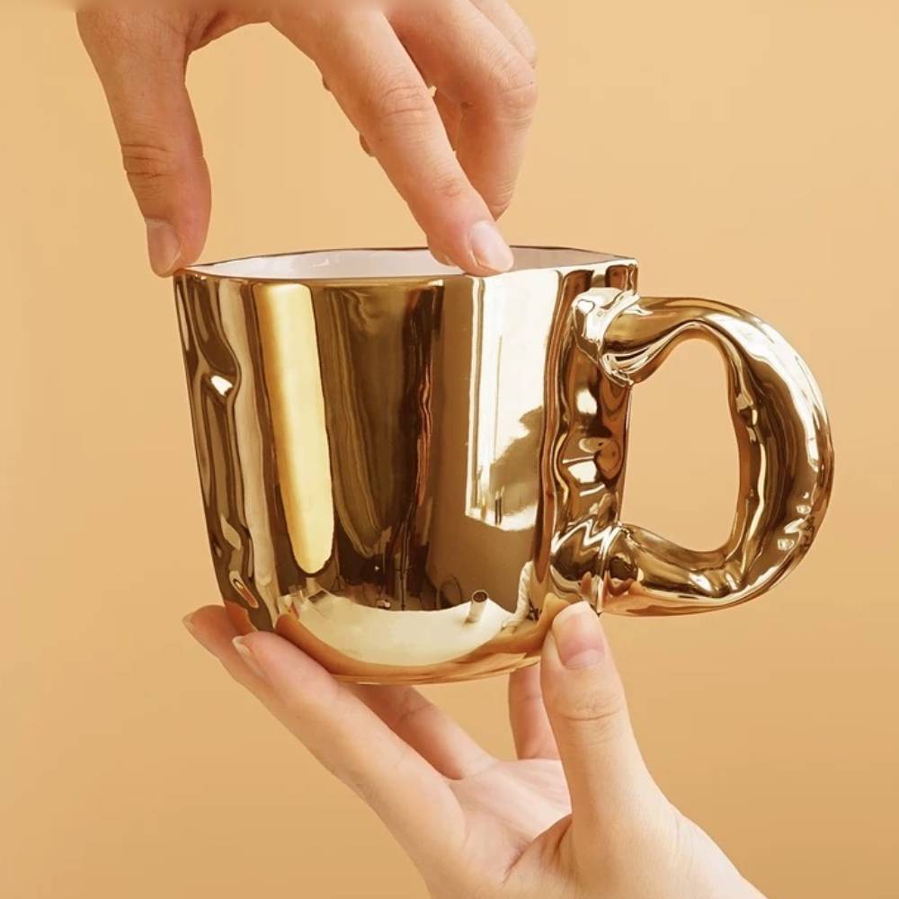 Elegant Porcelain Coffee Mug 6