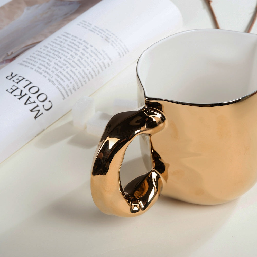 Elegant Porcelain Coffee Mug 8