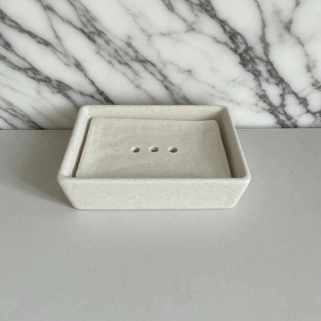 Elegant Sandstone Soap Dish 2