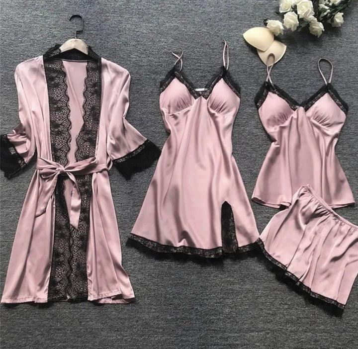Elegant Satin Pajama Set 0