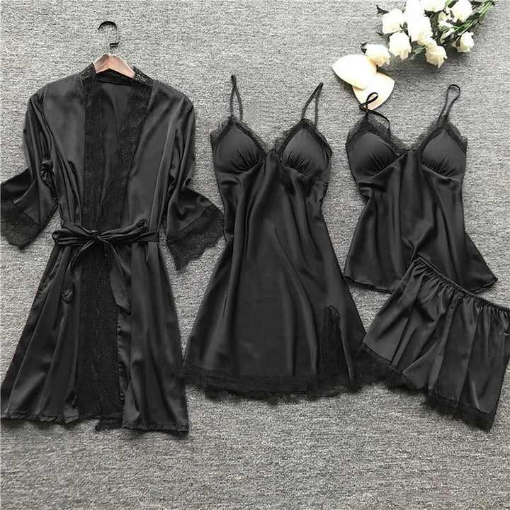 Elegant Satin Pajama Set 2
