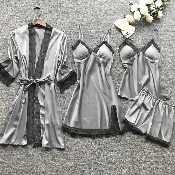 Elegant Satin Pajama Set 4