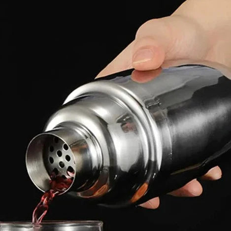 Elegant Stainless Steel Cocktail Shaker Set 4
