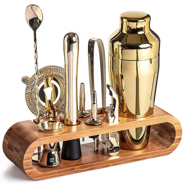 Elegant Stainless Steel Cocktail Shaker Set 8