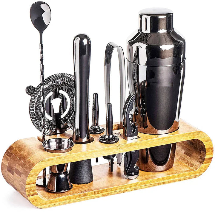 Elegant Stainless Steel Cocktail Shaker Set 9