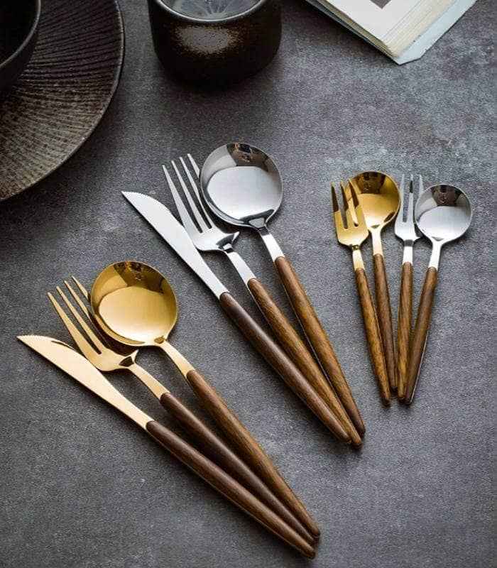 Elegant Stainless Steel Cutlery Set 6