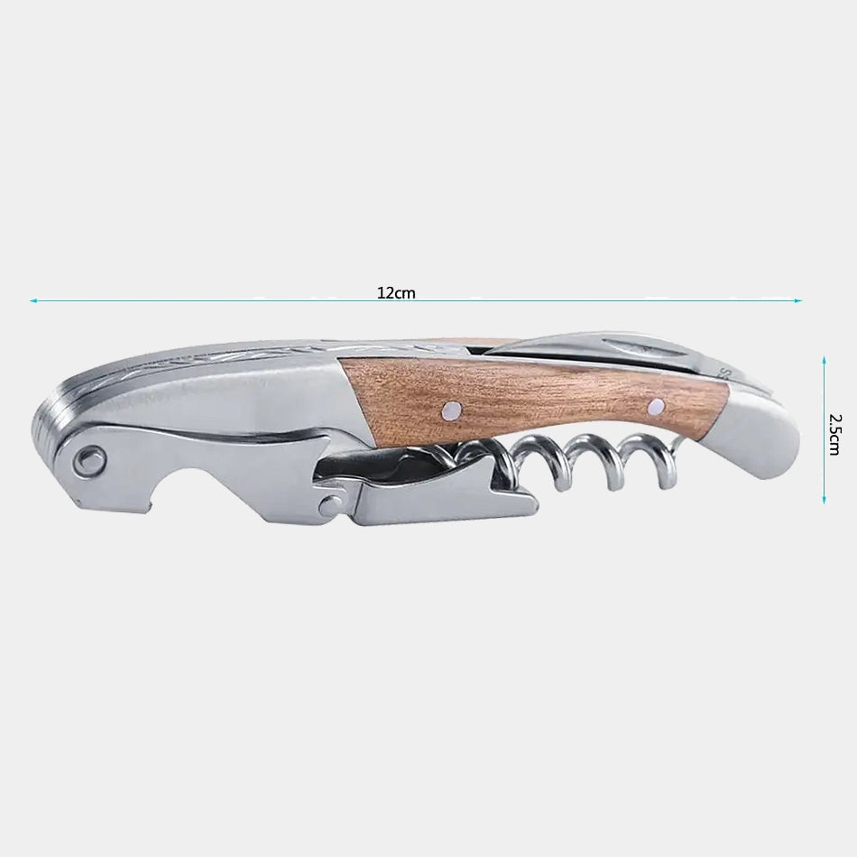 Elegant Stainless Steel Wine Key 3