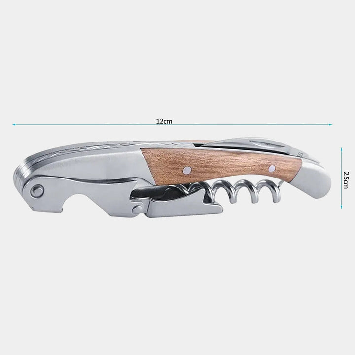 Elegant Stainless Steel Wine Key 3