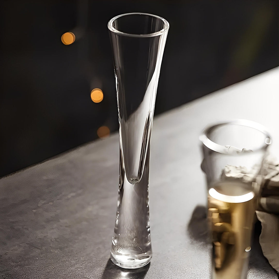 Elegant Tapered Drinking Glasses 1