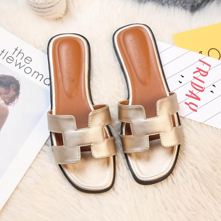 Elegant Vegan Leather Sandals 5
