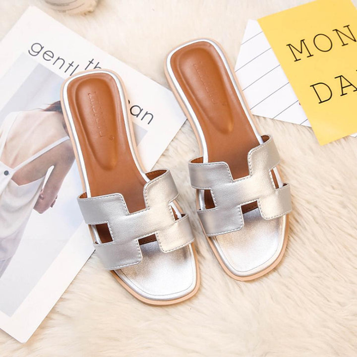 Elegant Vegan Leather Sandals 6