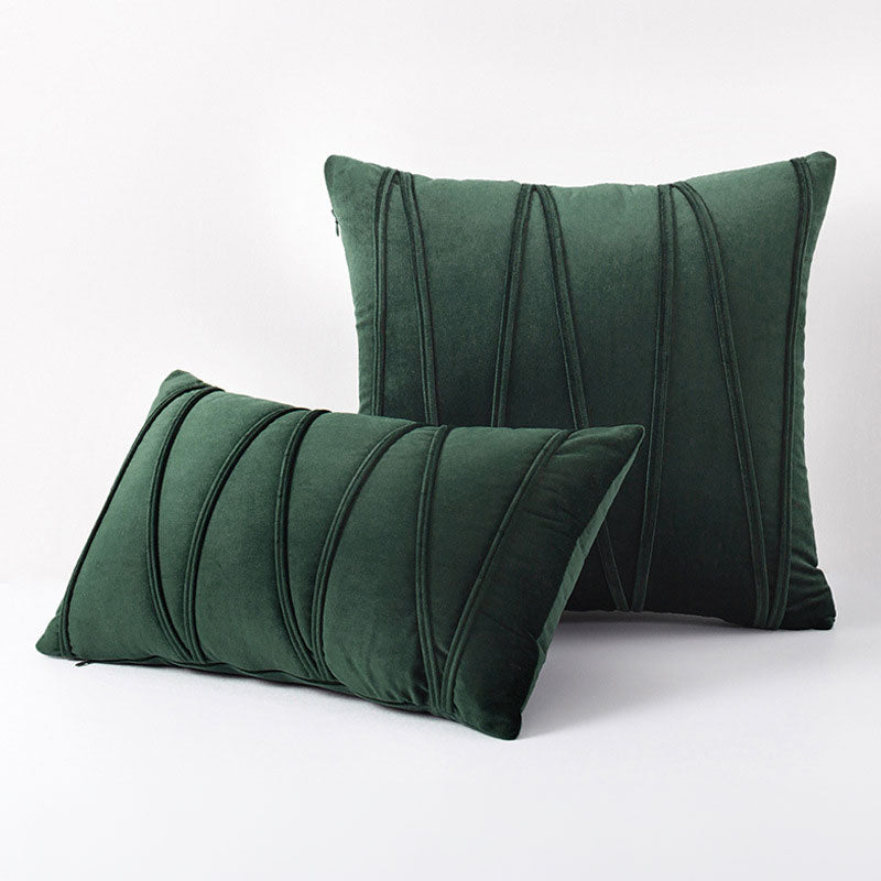 Elegant Velvet Couch Cushion Covers 11
