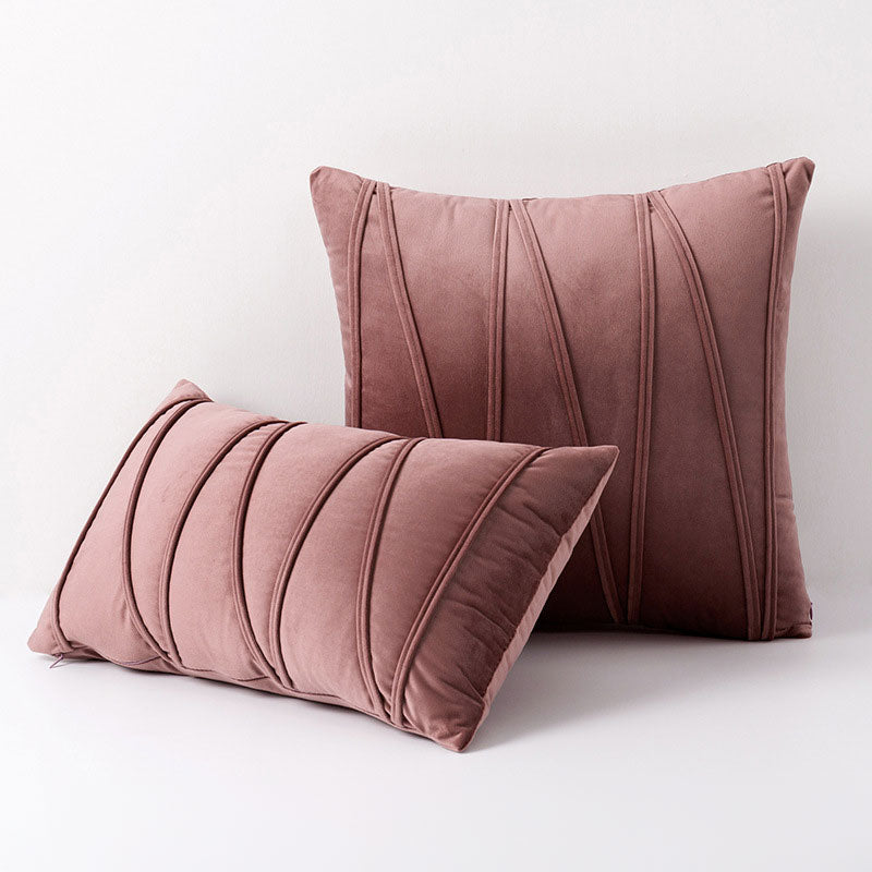 Elegant Velvet Couch Cushion Covers 2