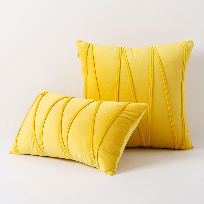 Elegant Velvet Couch Cushion Covers 4