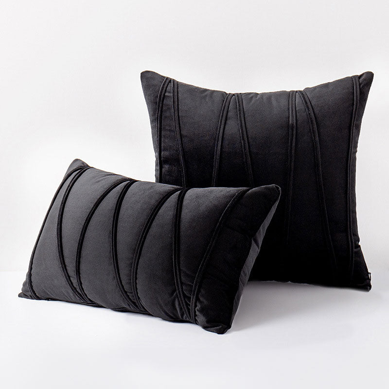 Elegant Velvet Couch Cushion Covers 5