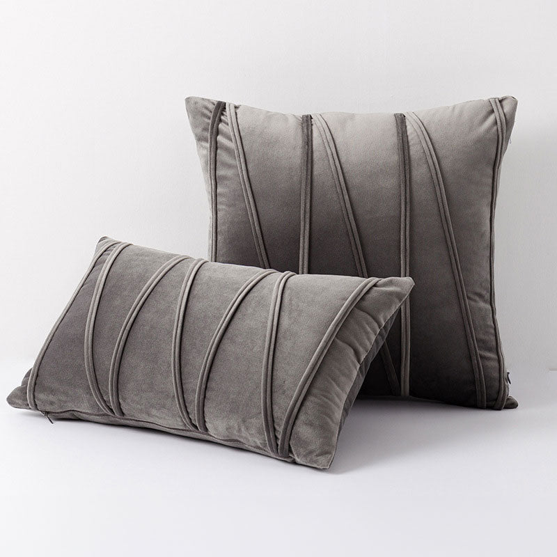 Elegant Velvet Couch Cushion Covers 6