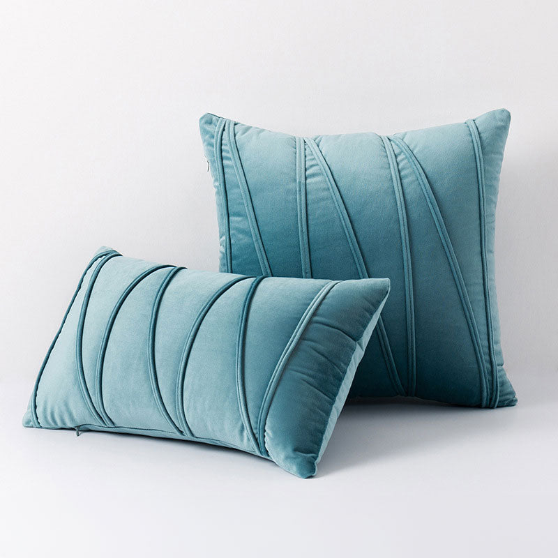 Elegant Velvet Couch Cushion Covers 8