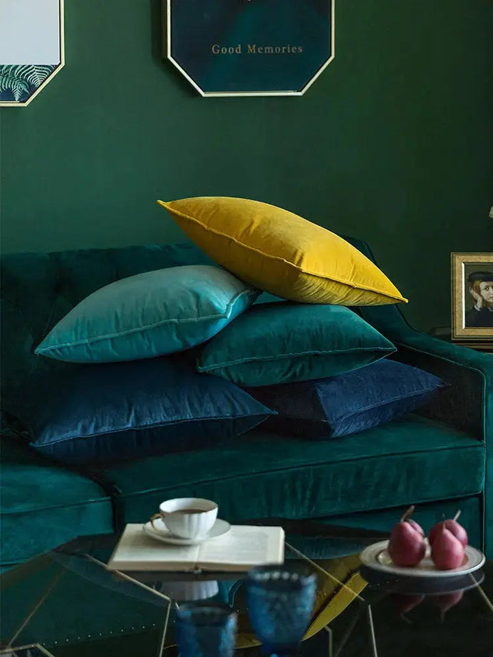 Elegant Velvet Cushion Cover 3