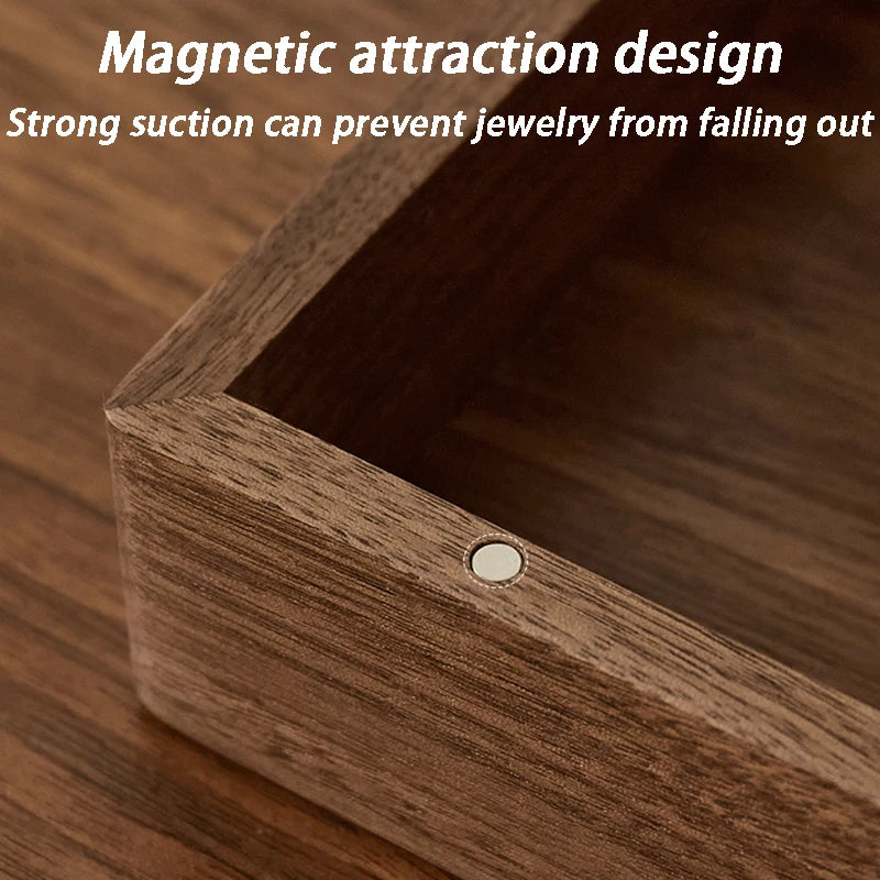 Elegant Walnut Jewelry Box 4