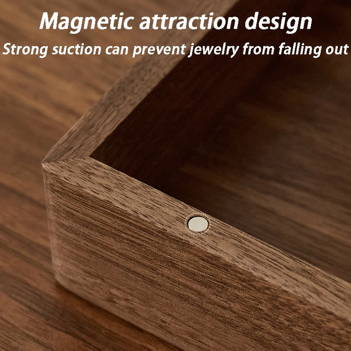 Elegant Walnut Jewelry Box 4