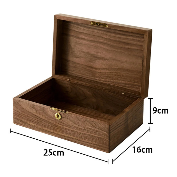 Elegant Walnut Jewelry Box 7
