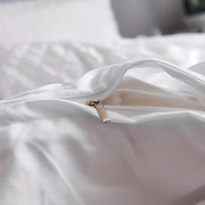 Elegant White Duvet Cover Set 3