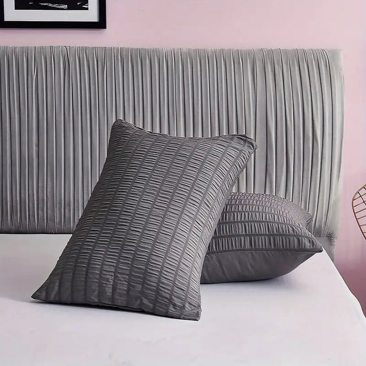 Elegant White Duvet Cover Set 4