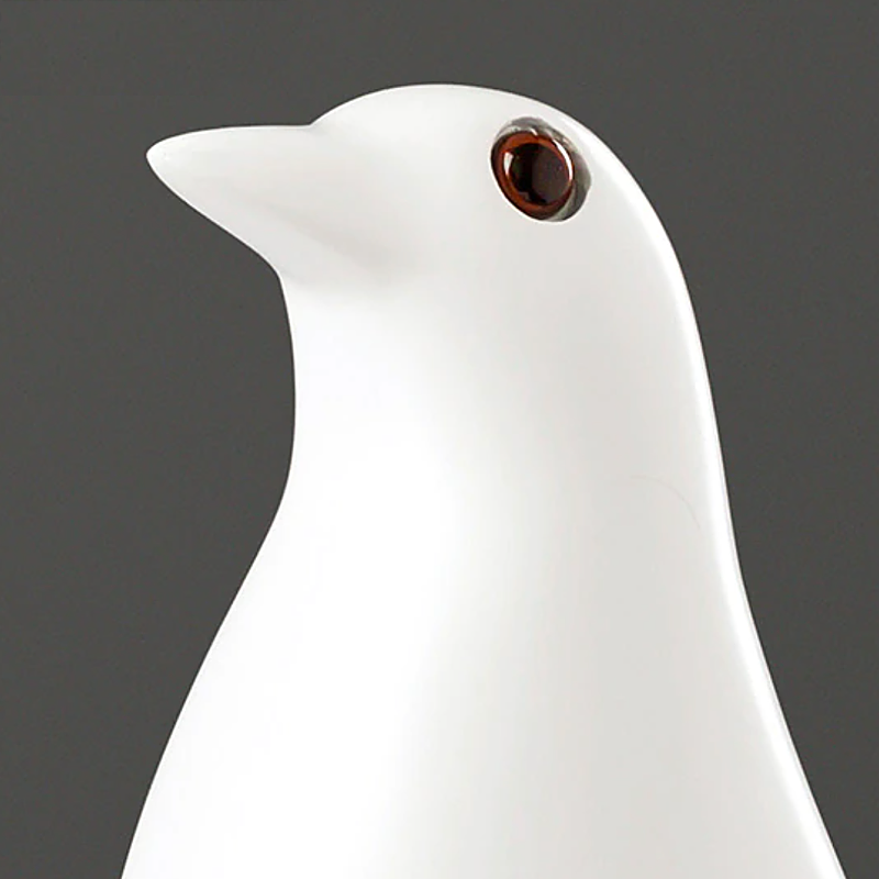 Elegant Wooden Bird Ornament 4