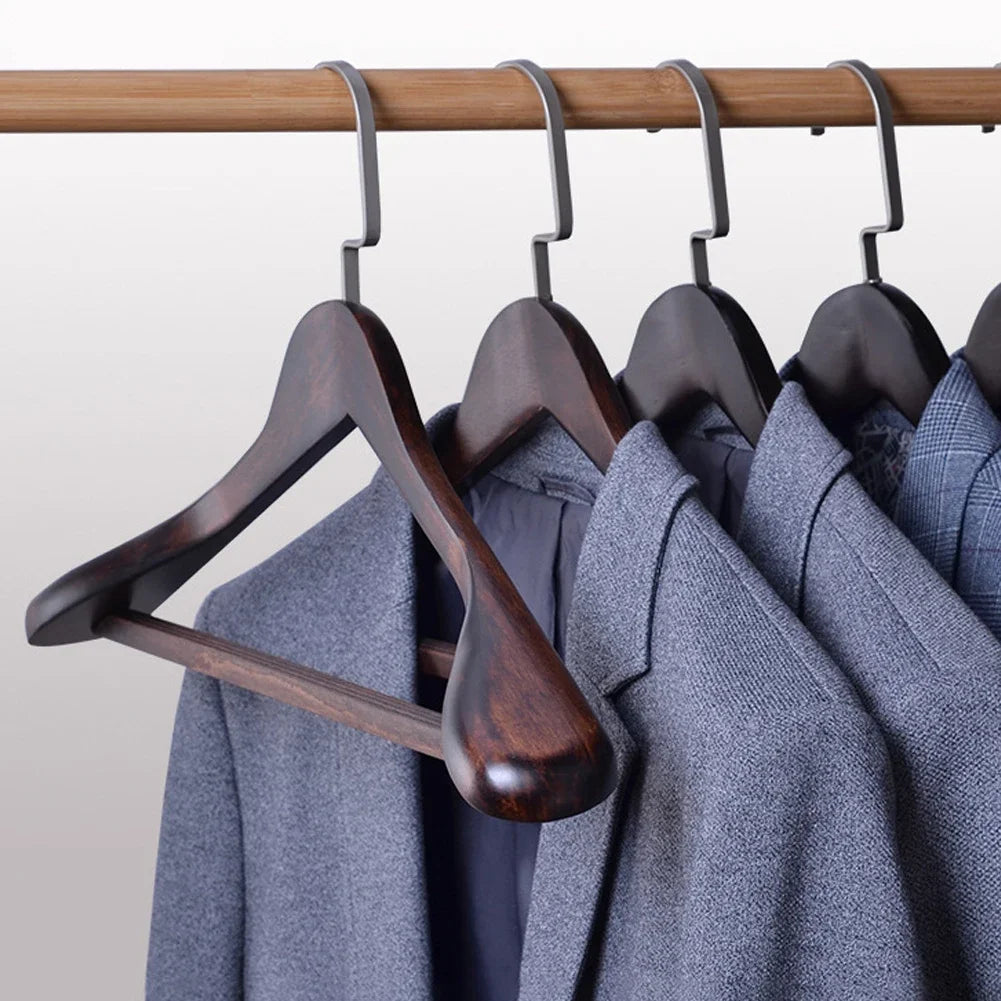 Elegant Wooden Clothes Hangers 0