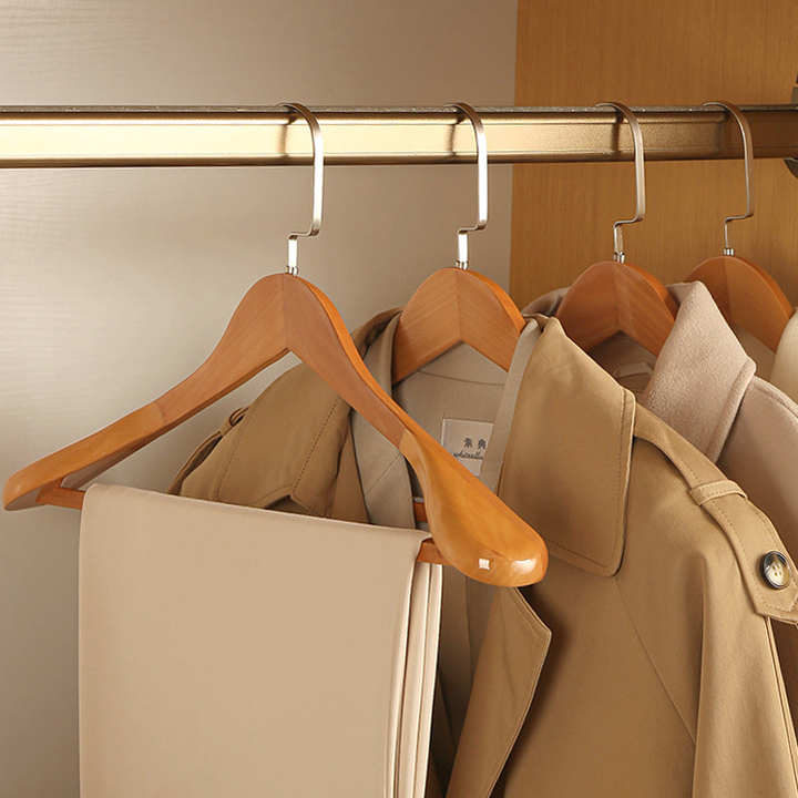 Elegant Wooden Clothes Hangers 4