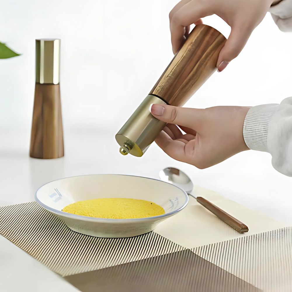 Elegant Wooden Spice Duo 3