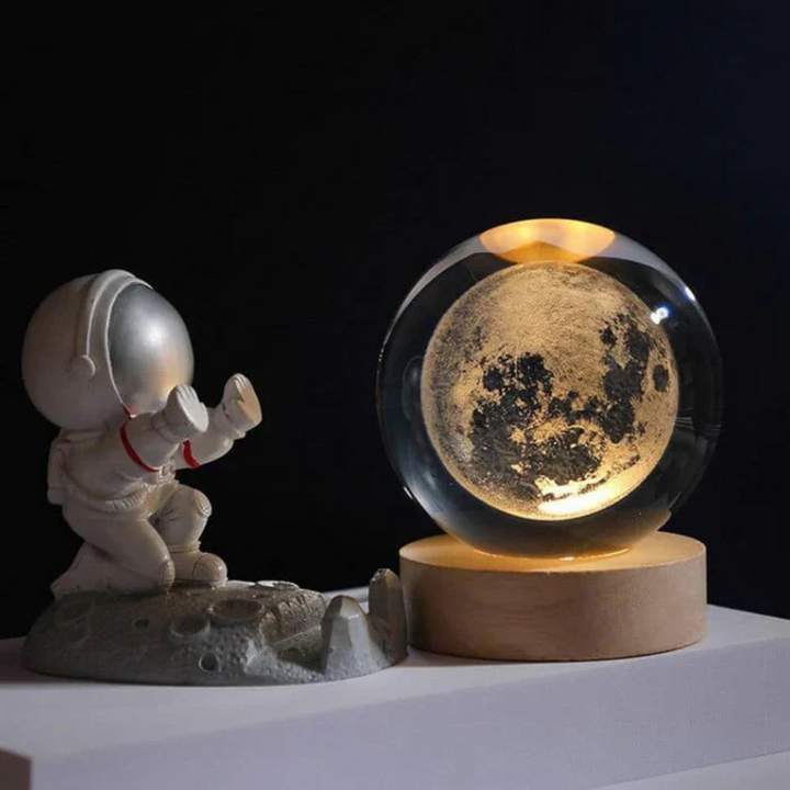 Enchanting Glass Bedside Lamp 0
